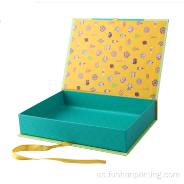 Caja de regalo con forma de envasado de joyería impresa personalizada